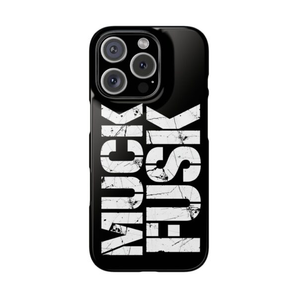 Bold Anti-Elon Statement – Make a Statement with the Muck Fusk iPhone Slim Case
