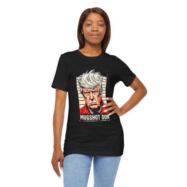 Bold Anti-Trump Statement Tee – Express Your Views with Attitude | Mugshot Don Shirt