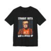 Straight Outta Mar-A-Locked Up Unisex T-Shirt – Funny Political Tee | Bold Anti-Trump Statement Shirt