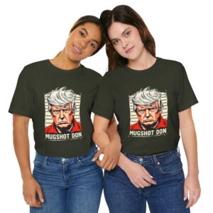 Bold Anti-Trump Statement Tee – Express Your Views with Attitude | Mugshot Don Shirt