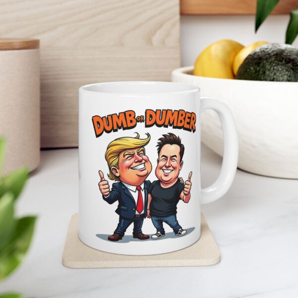 Anti-Trump Elon Coffee Mug Political Satire Gift for Progressives & Activists