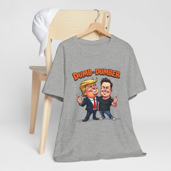 Dumb or Dumber Anti-Trump Elon – Funny Satirical T-shirt Design