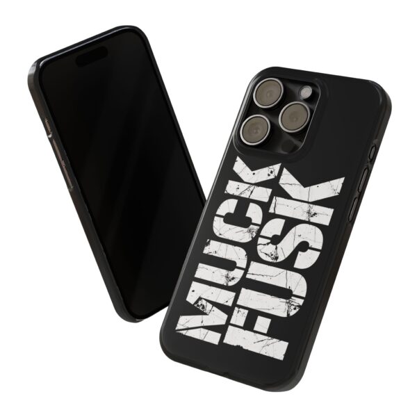 Bold Anti-Elon Statement – Make a Statement with the Muck Fusk iPhone Slim Case