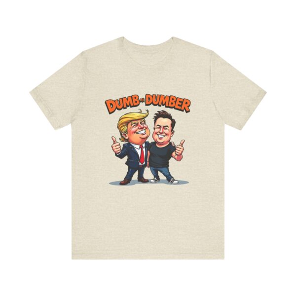 Dumb or Dumber Anti-Trump Elon – Funny Satirical T-shirt Design