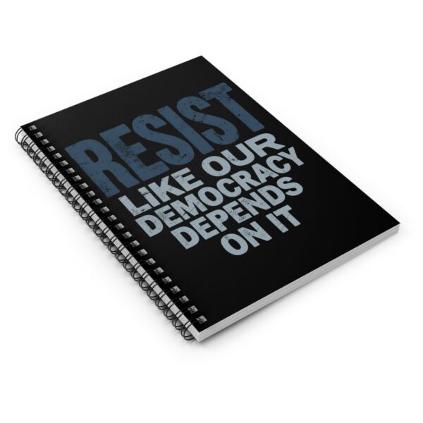 Resist Like Our Democracy Depends On It – Anti-Trump Protest Notebook